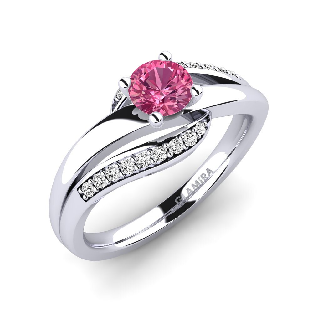 Pink Tourmaline Engagement Ring Sydney