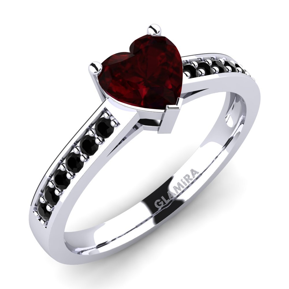 Granate Anillo de compromiso Tina