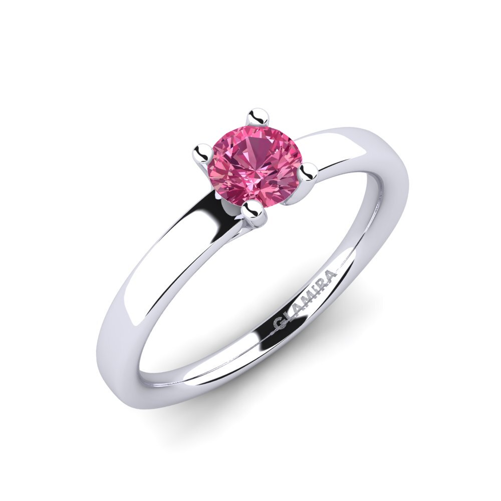 Pink Tourmaline Engagement Ring Titina 0.5 crt