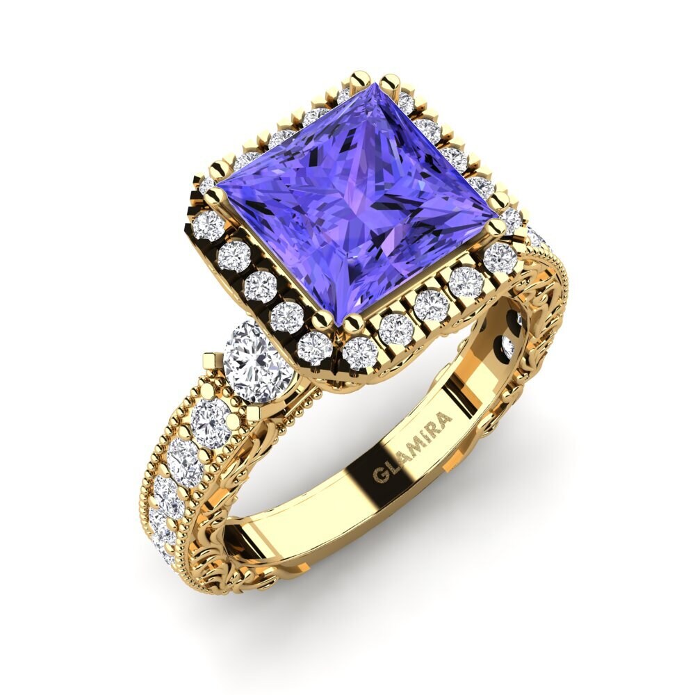 Tanzanite Engagement Ring Mariko
