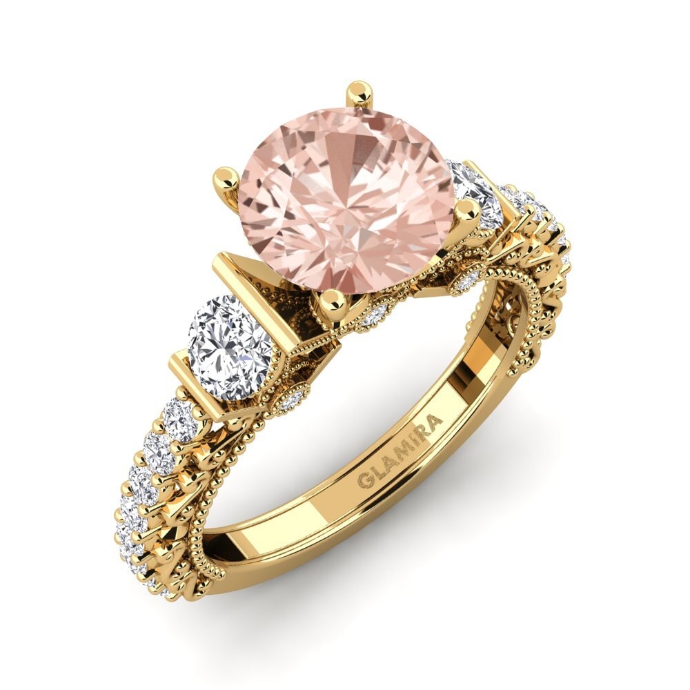 Morganite Bague de fiançailles Marquita