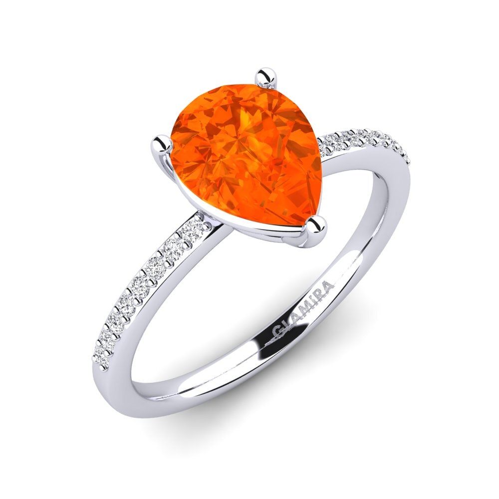 Fire Opal Engagement Ring Vavuniya