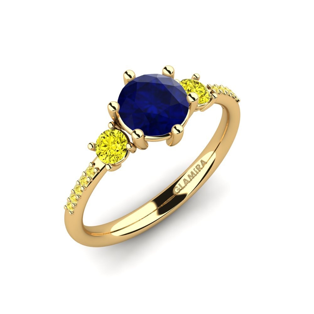14ct Yellow Gold Engagement Ring Zanyria
