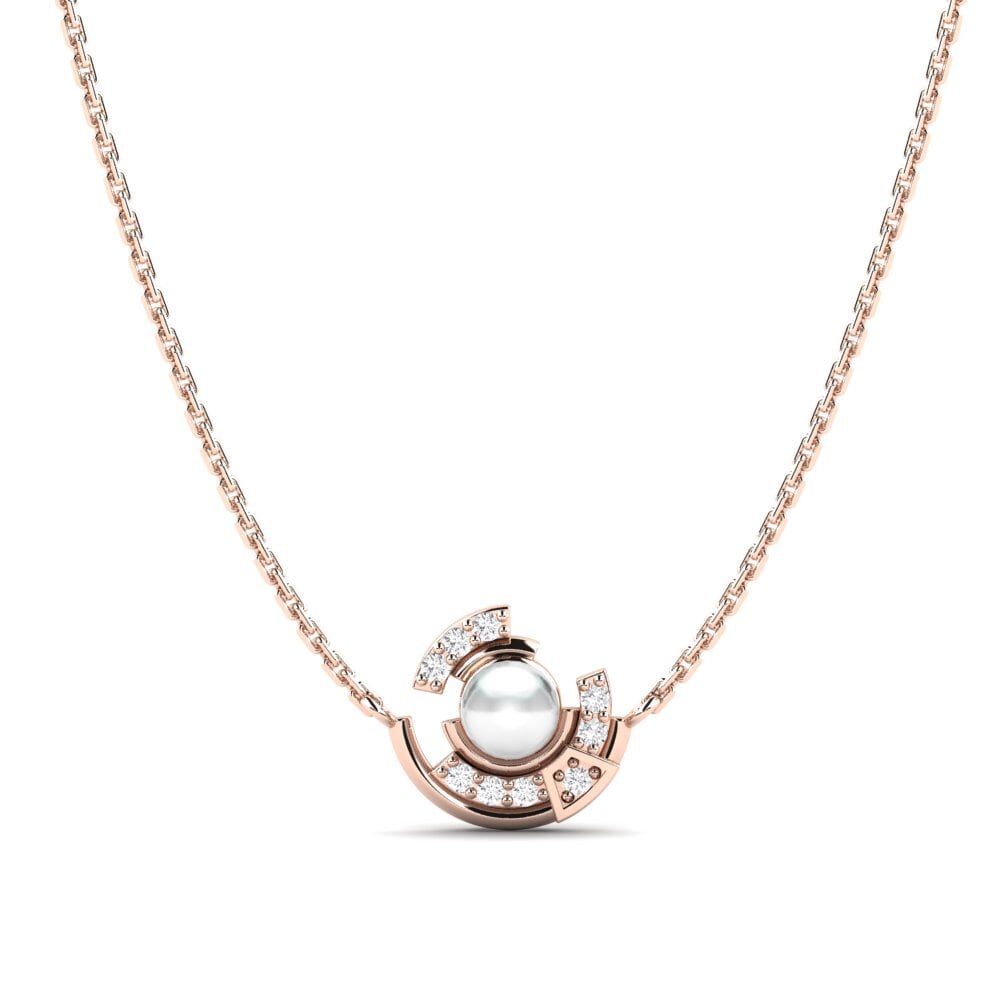 18ct Rose Gold Women's Necklace Activation