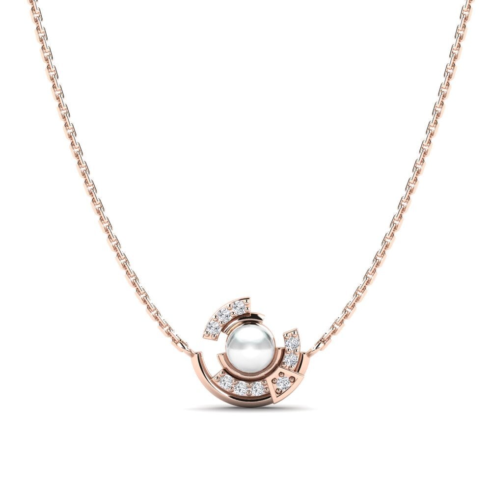 14k Oro Rosa Collar de Mujer Activation