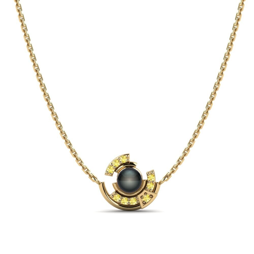 Yellow Sapphire Women's Necklace Activation