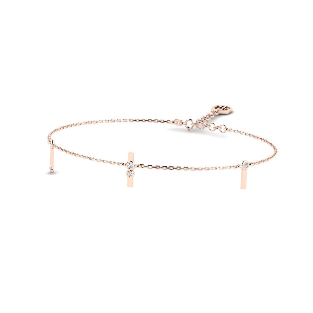 18ct Rose Gold Women's Bracelet Binhi