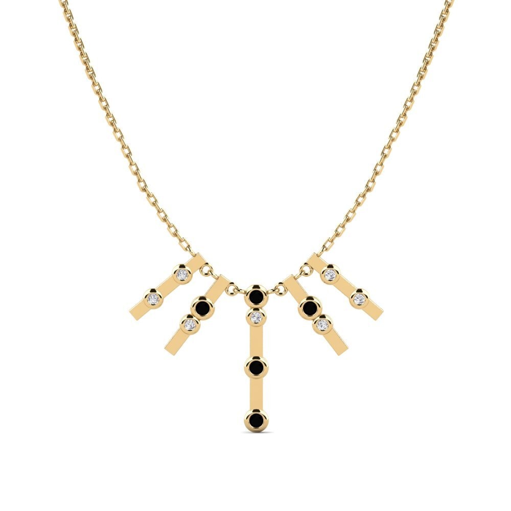 Black Sapphire Women's Necklace Bloz