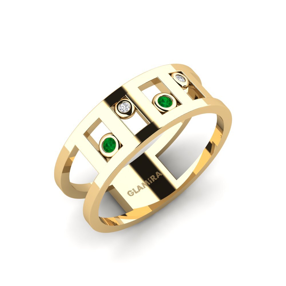 Smaragd Ring Borrel