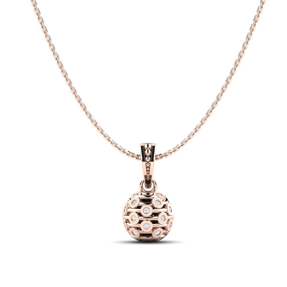 18ct Rose Gold Women's Pendant Chancellor