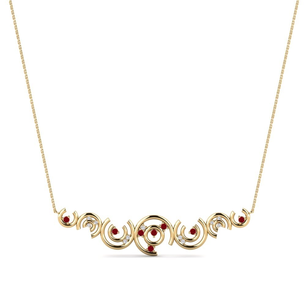 Circonita Roja Collar de Mujer Contingency