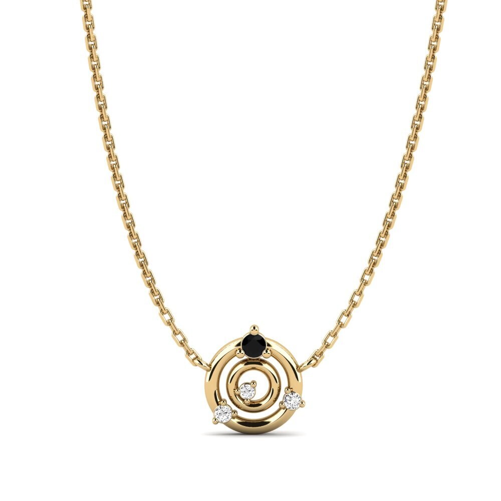 Black Onyx Women's Necklace Cosmometry