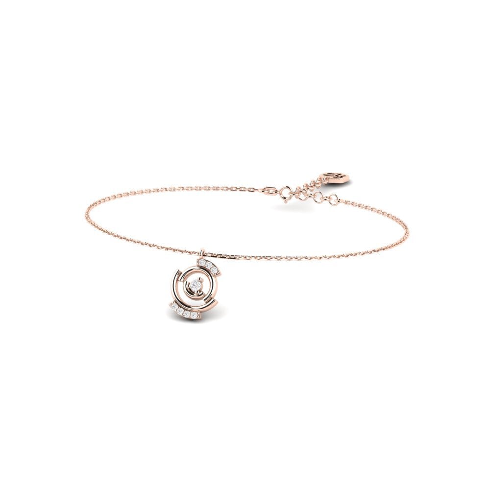 18ct Rose Gold Women's Bracelet Cosmothed