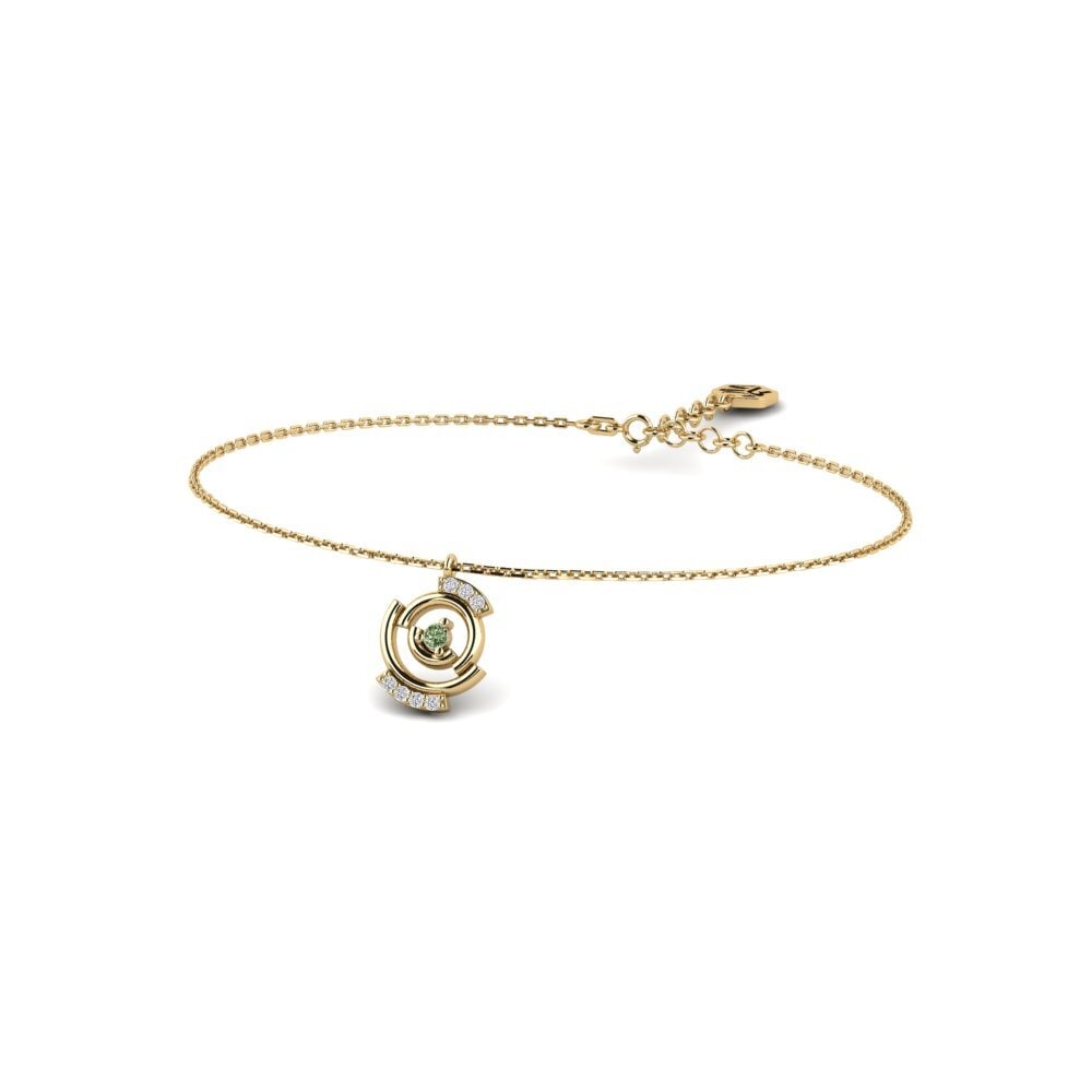 Green Diamond Women's Bracelet Cosmothed