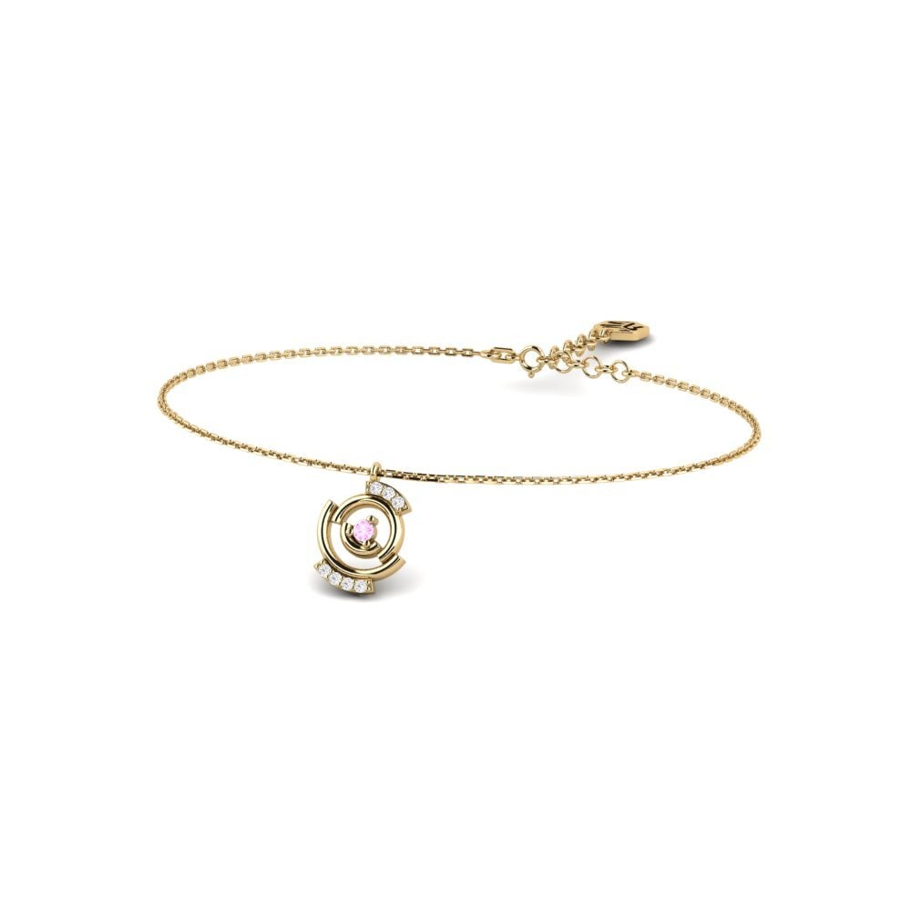 Zafiro Rosado Pulsera de Mujer Cosmothed