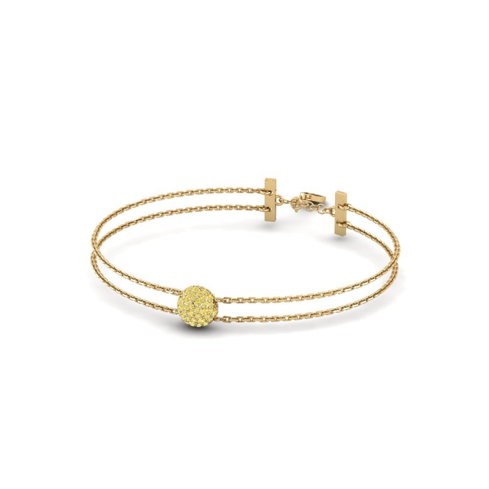 Saphir Jaune Bracelet pour femme Creekside
