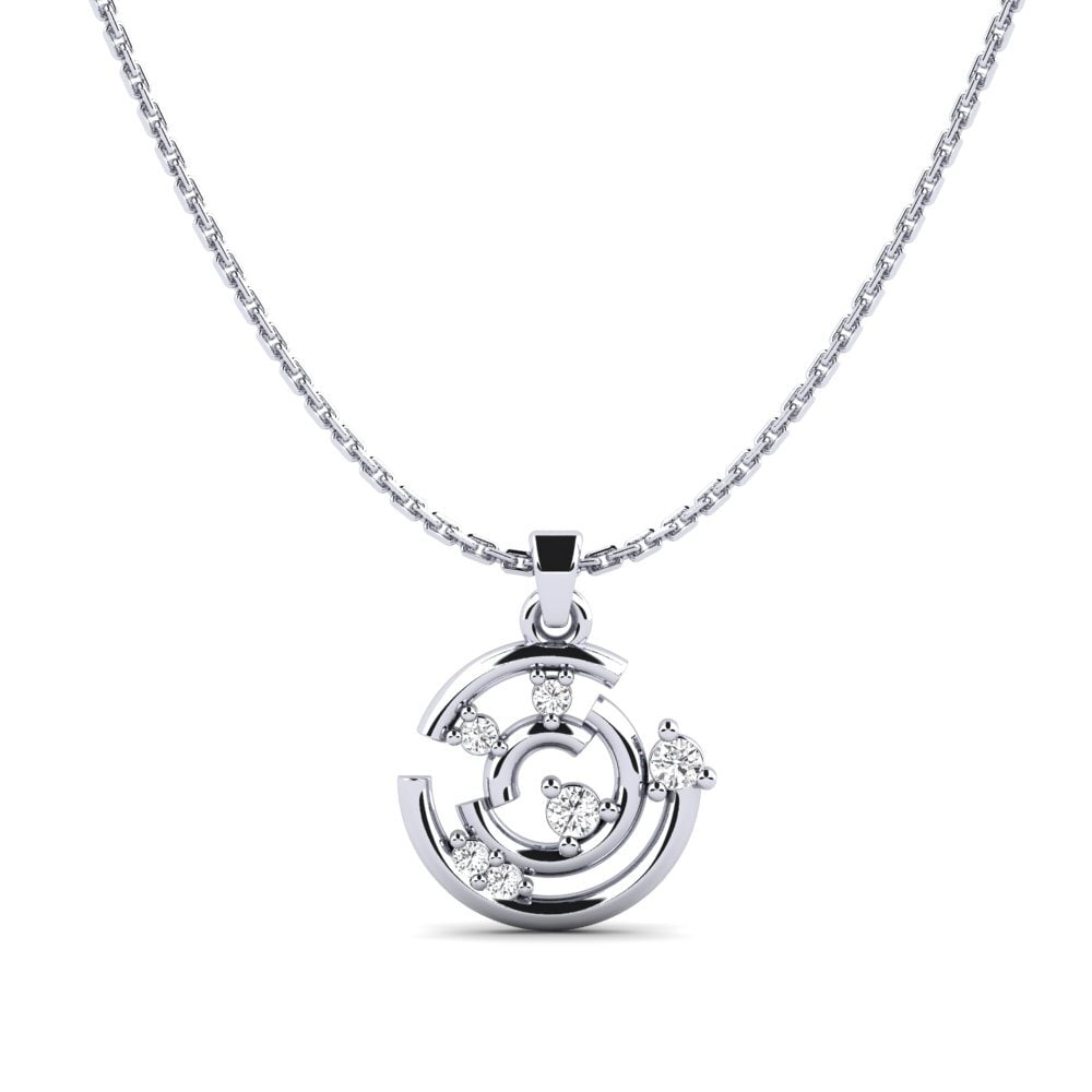 950 Platinum Women's Pendant Dystopia