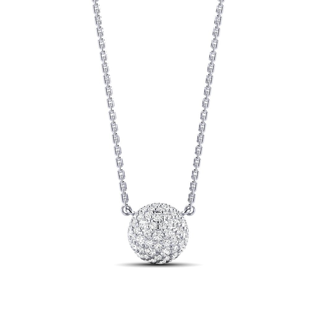 950 Platinum Women's Necklace Evins