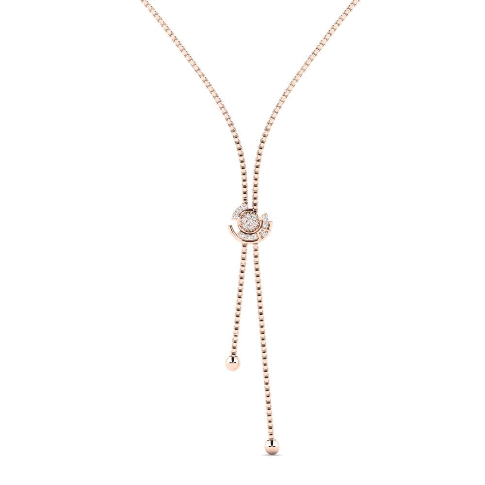 14ct Rose Gold Women's Necklace Fechy