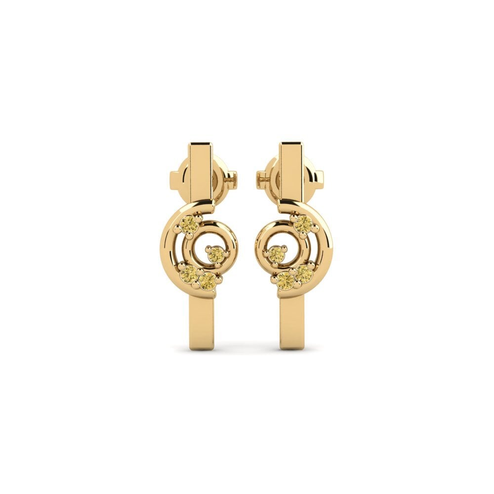 Yellow Diamond Women's Earring Gallen