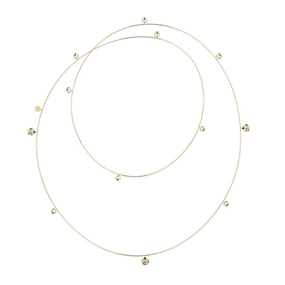 Black Sapphire Women's Necklace Giswil