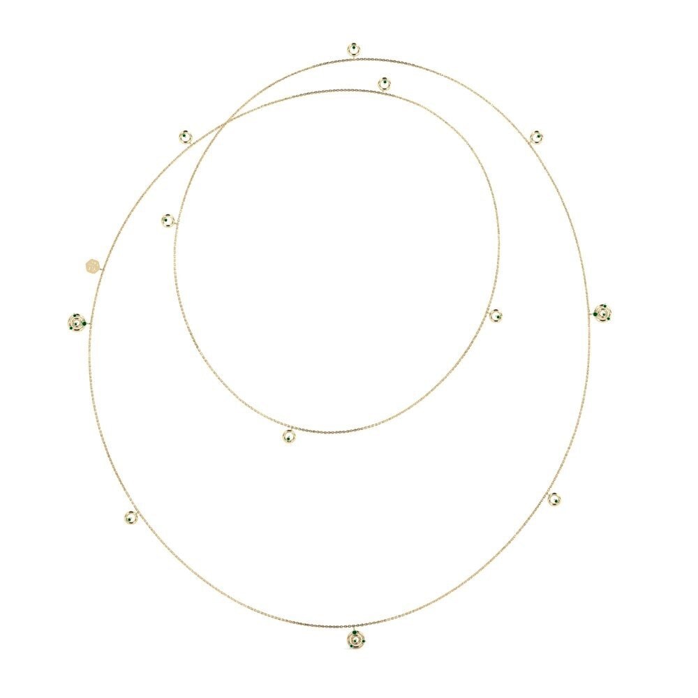 Green Zirconia Women's Necklace Giswil