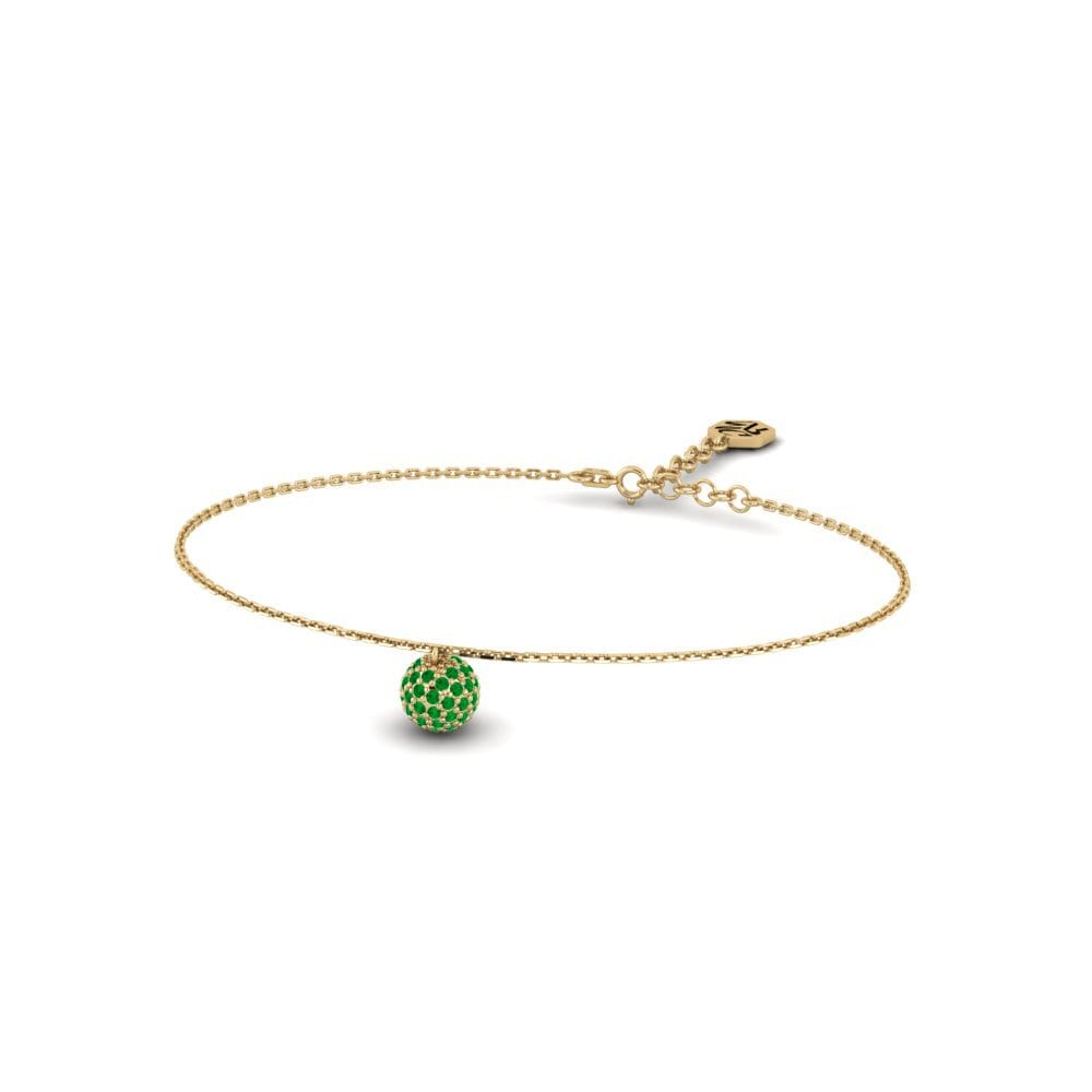 Emerald Women's Bracelet Gla