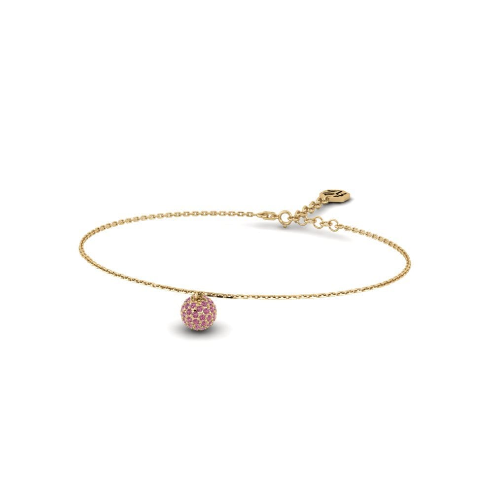 Granate Rhodolite Pulsera de Mujer Gla