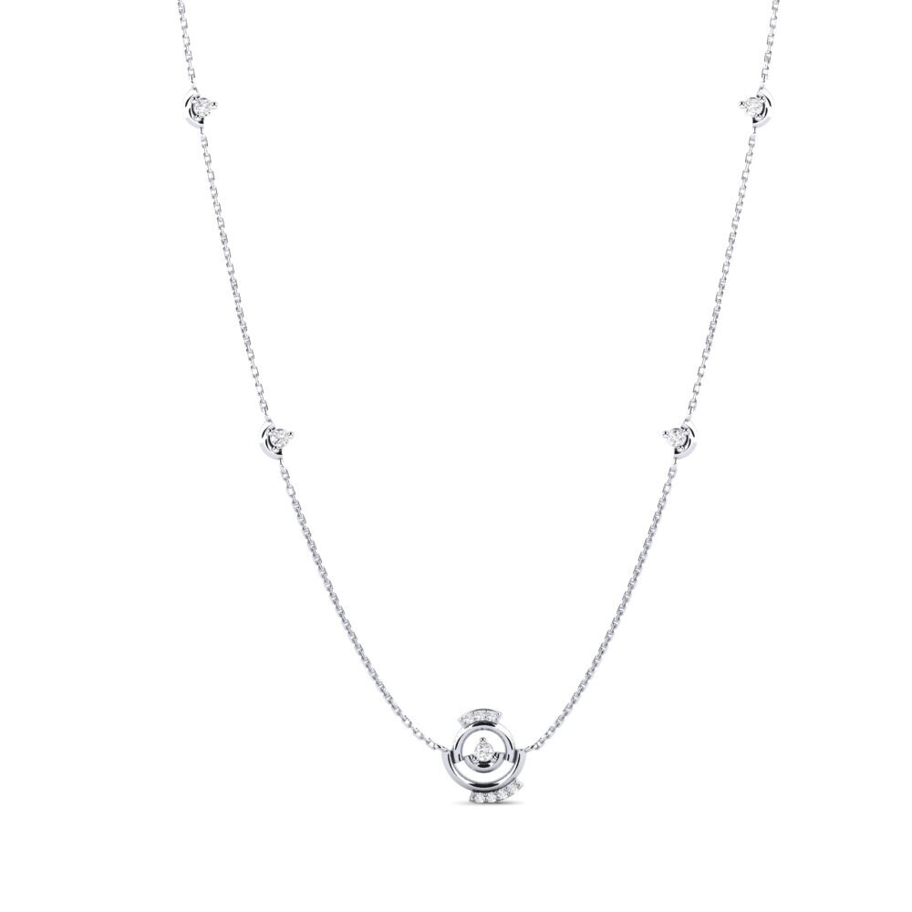 950 Platinum Women's Necklace Gravys