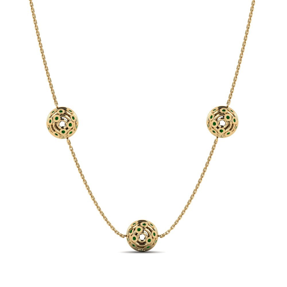 Green Zirconia Women's Necklace Helston