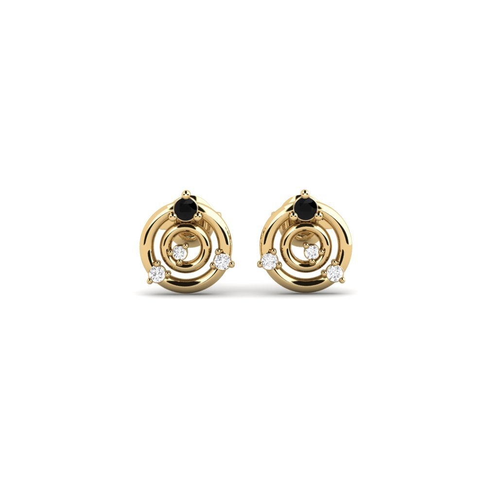 Black Sapphire Women's Earring Holograms