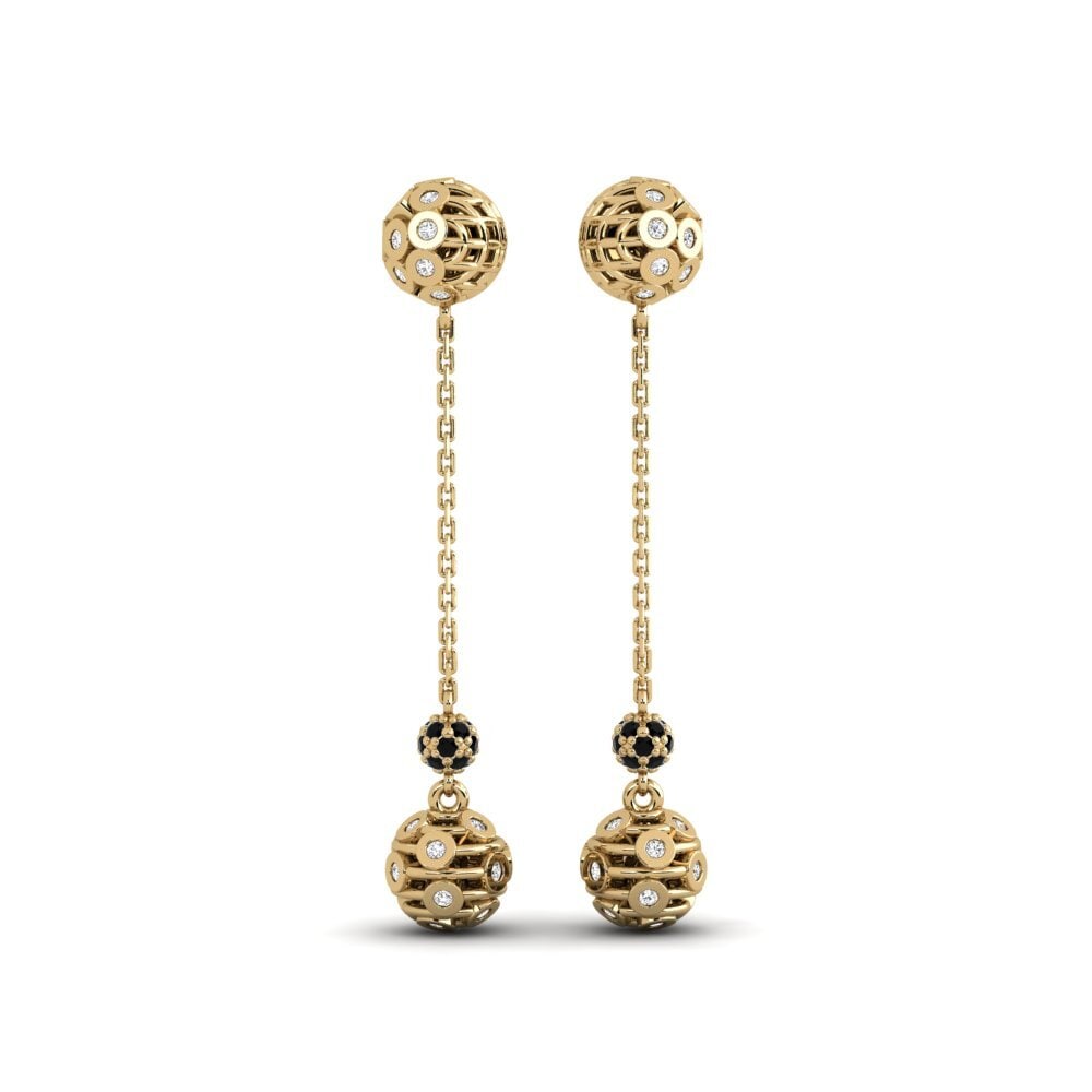 Black Sapphire Women's Earring Inigo
