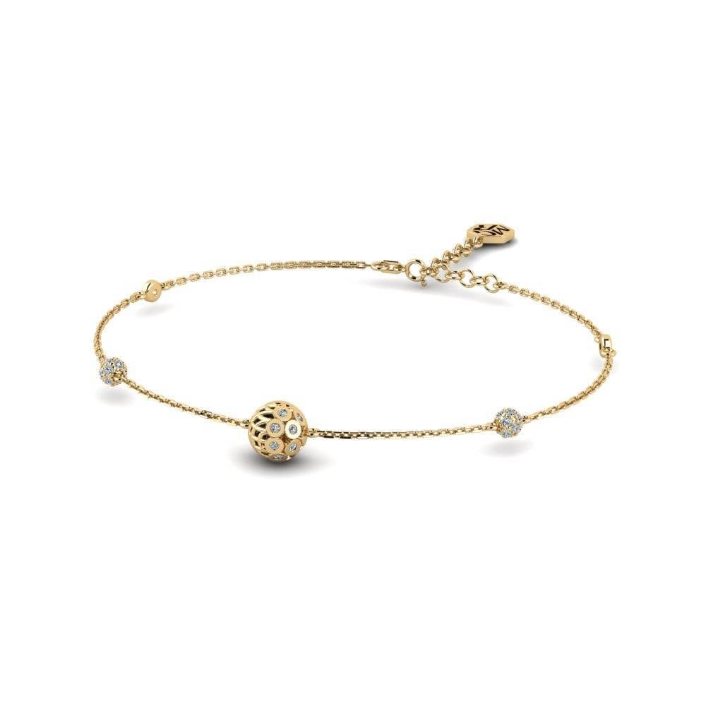 Đá Zirconia Vòng tay nữ Kerwin