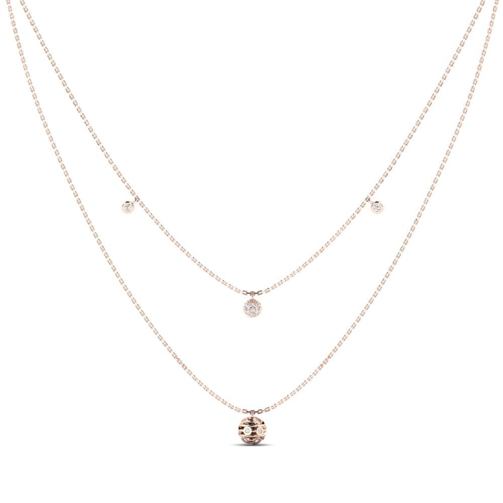 14ct Rose Gold Women's Necklace Lackington