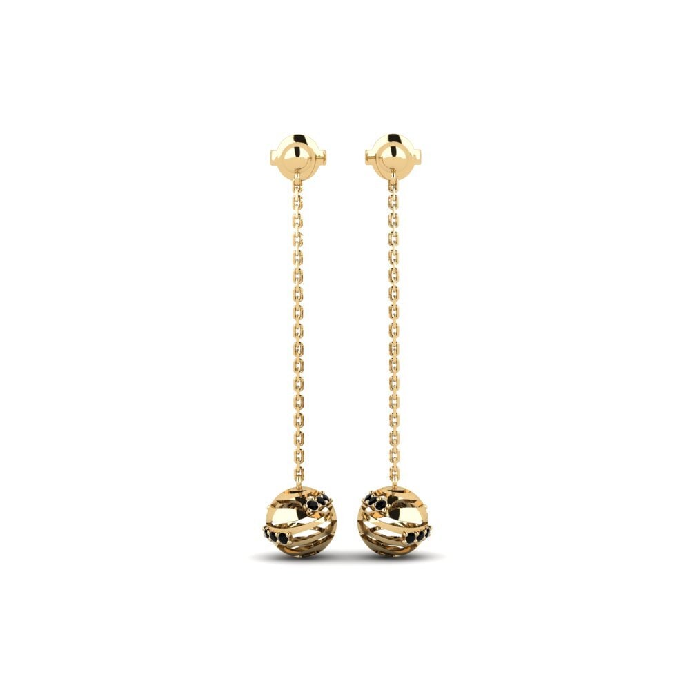 Black Sapphire Women's Earring Manapiare