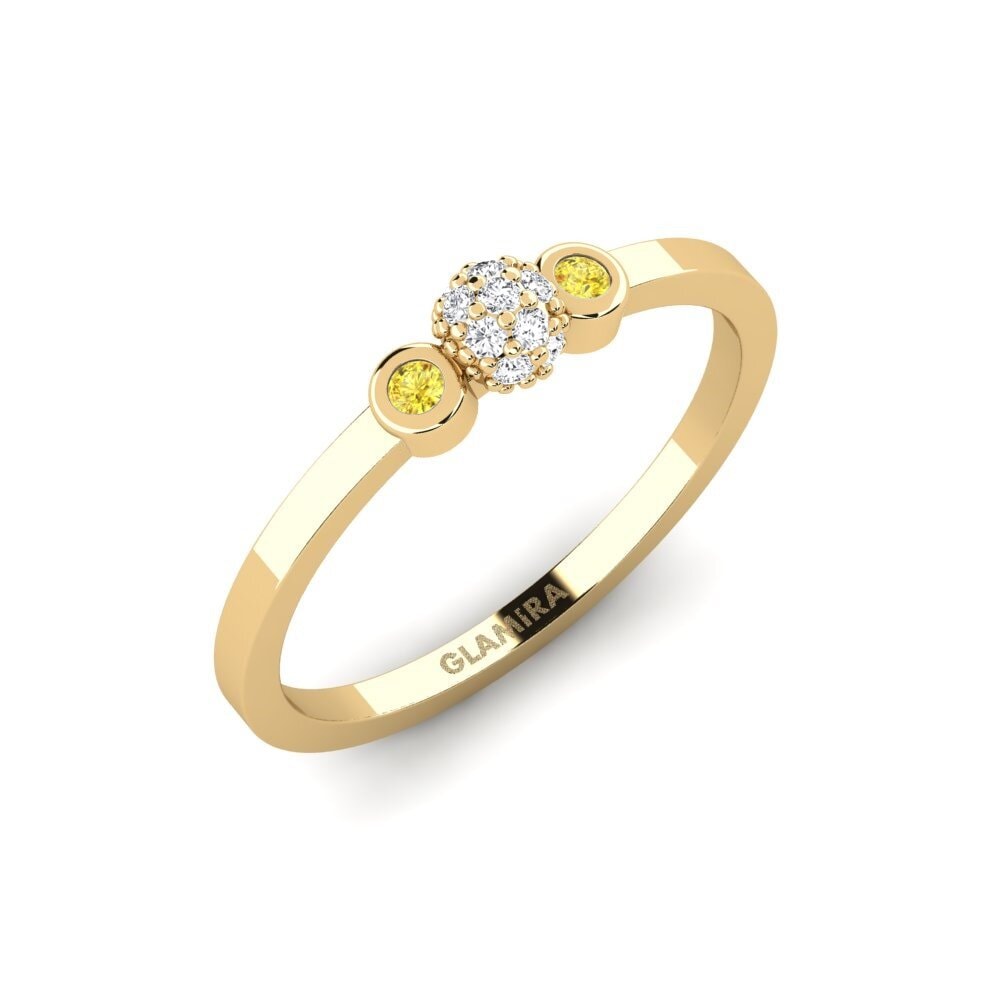 Yellow Sapphire Ring Mawbey