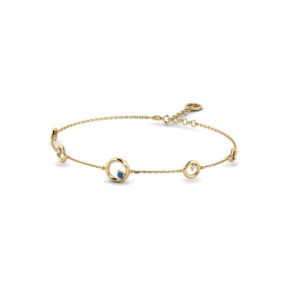 Dark Blue Zirconia Women's Bracelet Megacosm