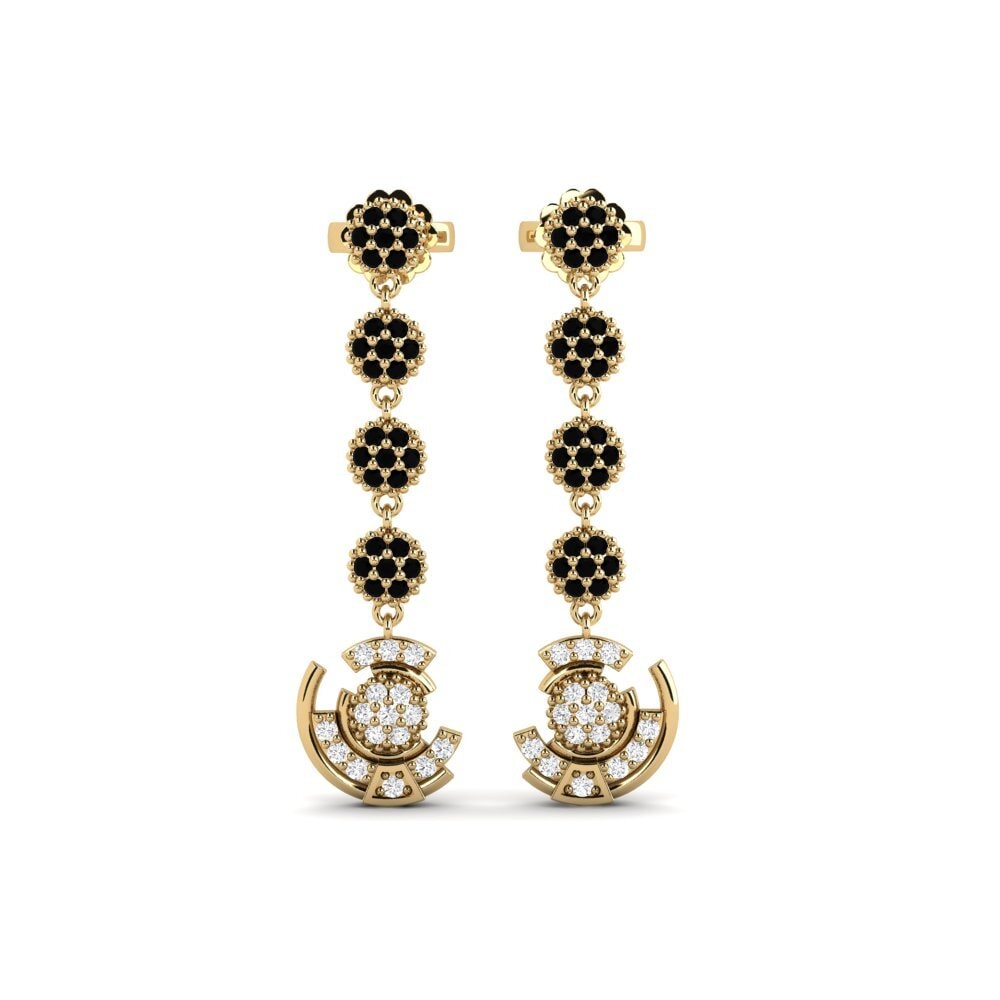 Black Sapphire Women's Earring Metav