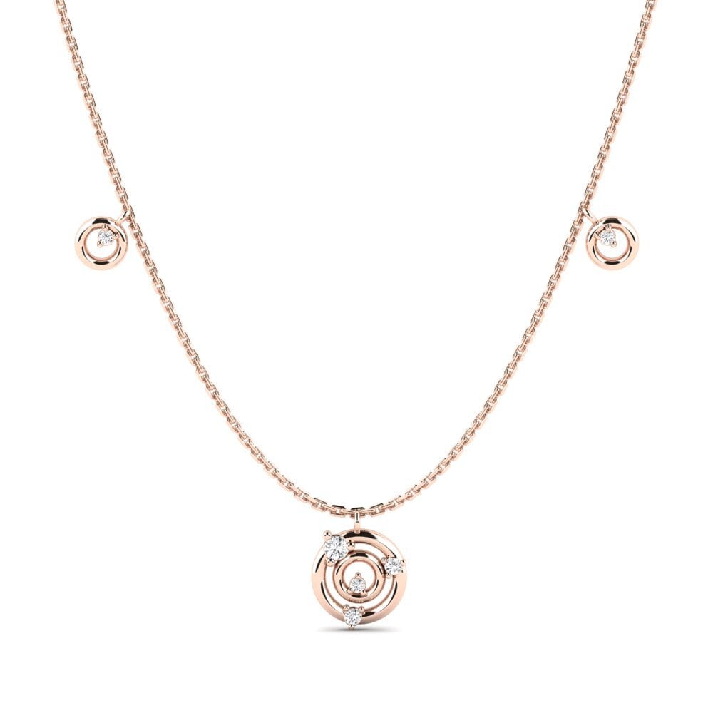 14ct Rose Gold Women's Necklace Nanotec