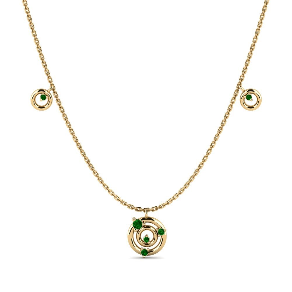 Green Zirconia Women's Necklace Nanotec