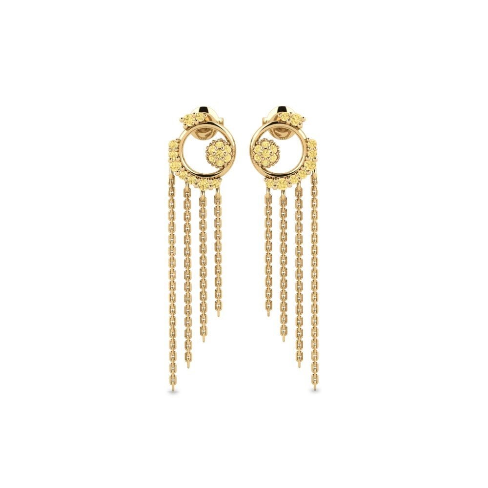 Yellow Diamond Women's Earring Otito