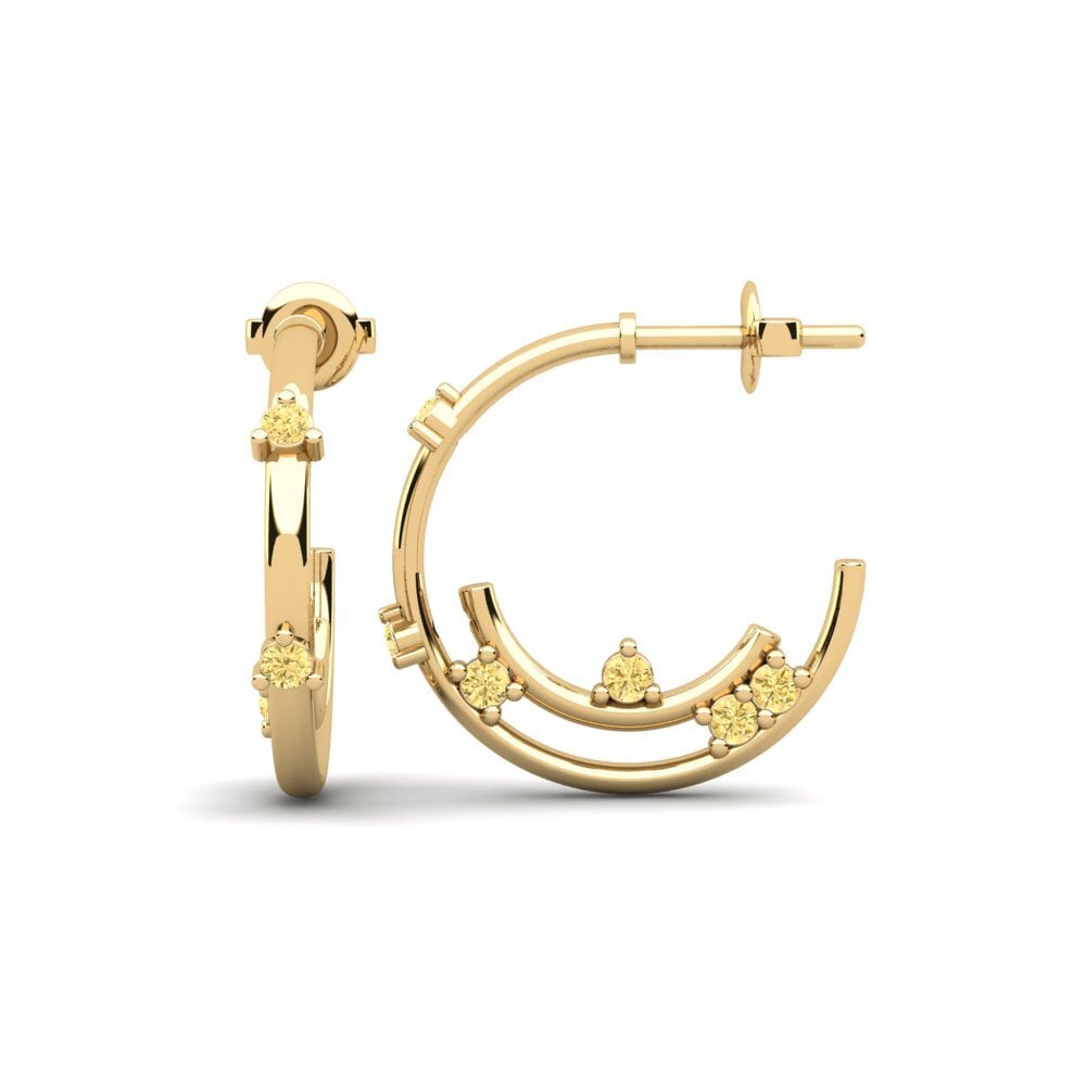 Yellow Diamond Women's Earring Otrolx
