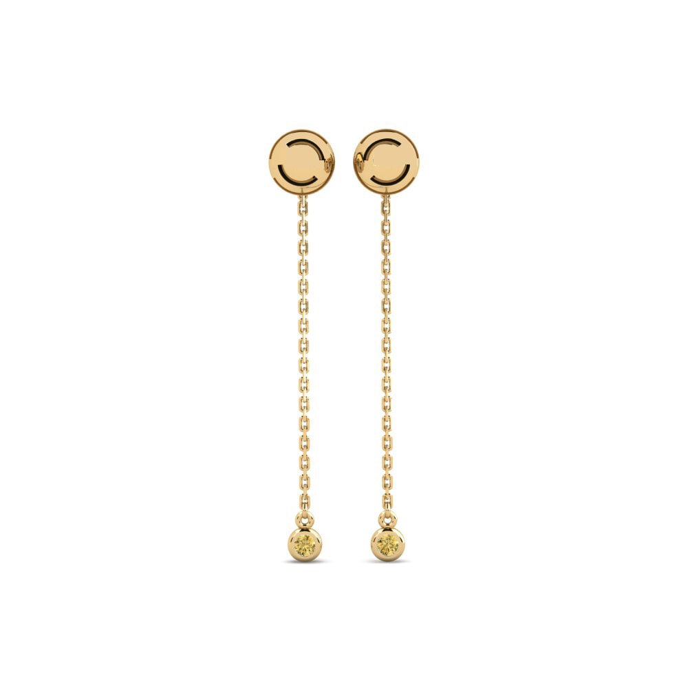Yellow Diamond Women's Earring Pepys