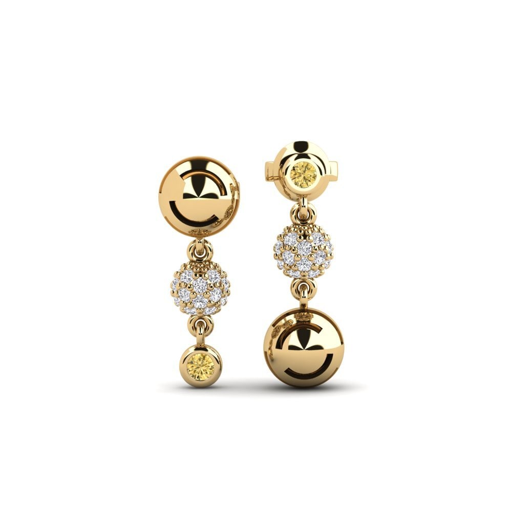 Yellow Diamond Women's Earring Priestley
