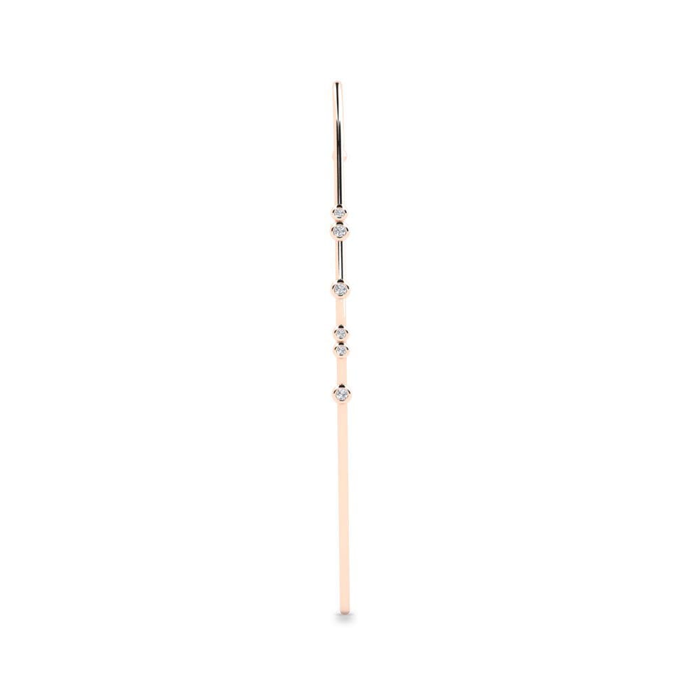 18ct Rose Gold Ear Piercing Pukuchu