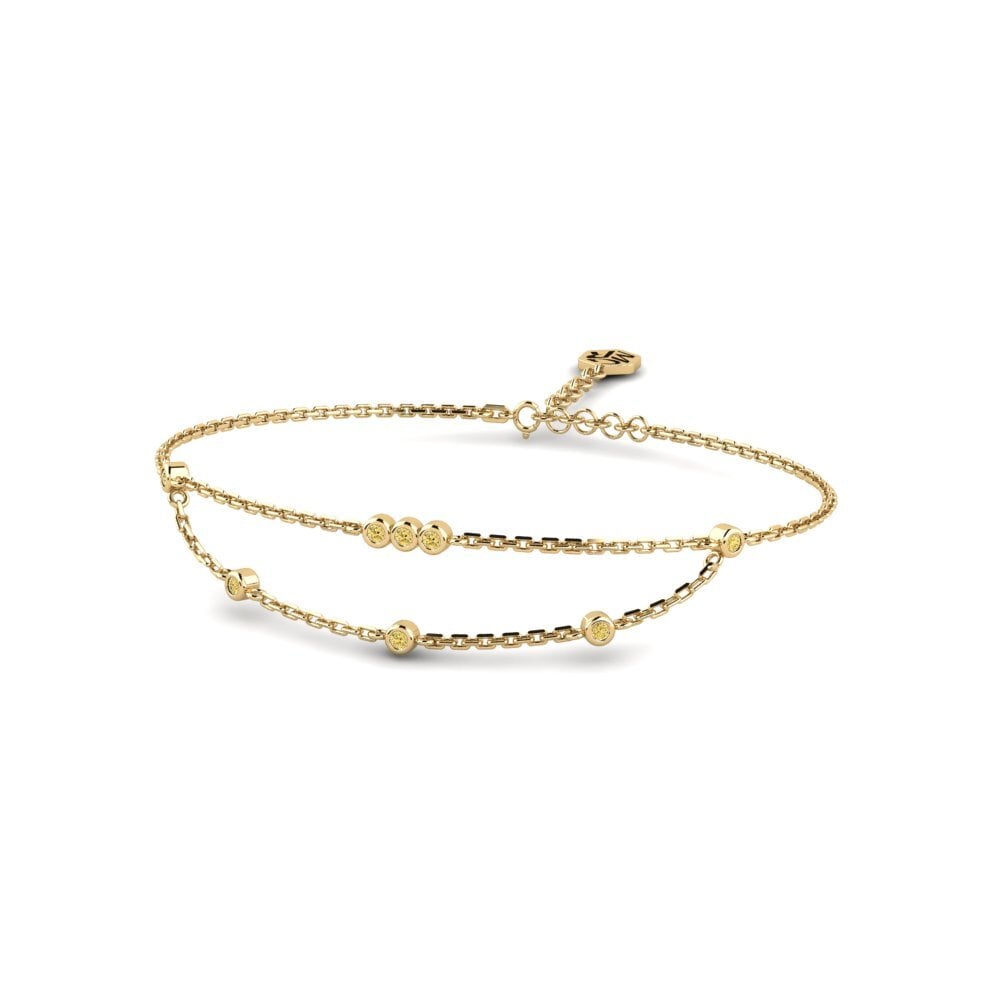 Yellow Diamond Women's Bracelet Seeme