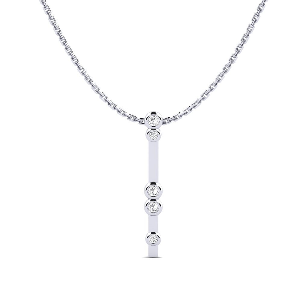 950 Platinum Women's Necklace Semasy