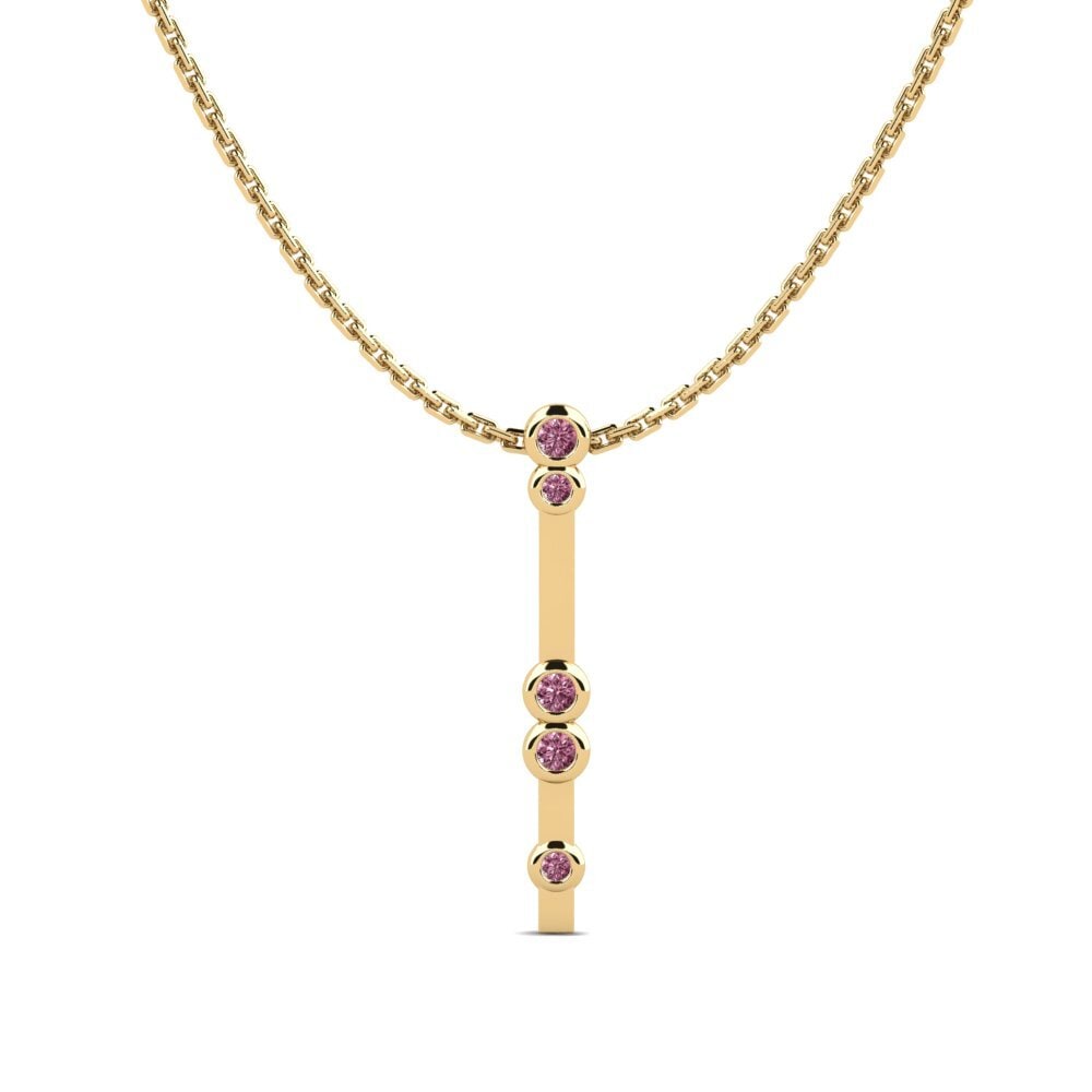 Rhodolite Garnet Women's Necklace Semasy
