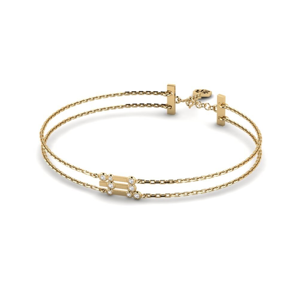 Moissanita Pulsera de Mujer Semeno