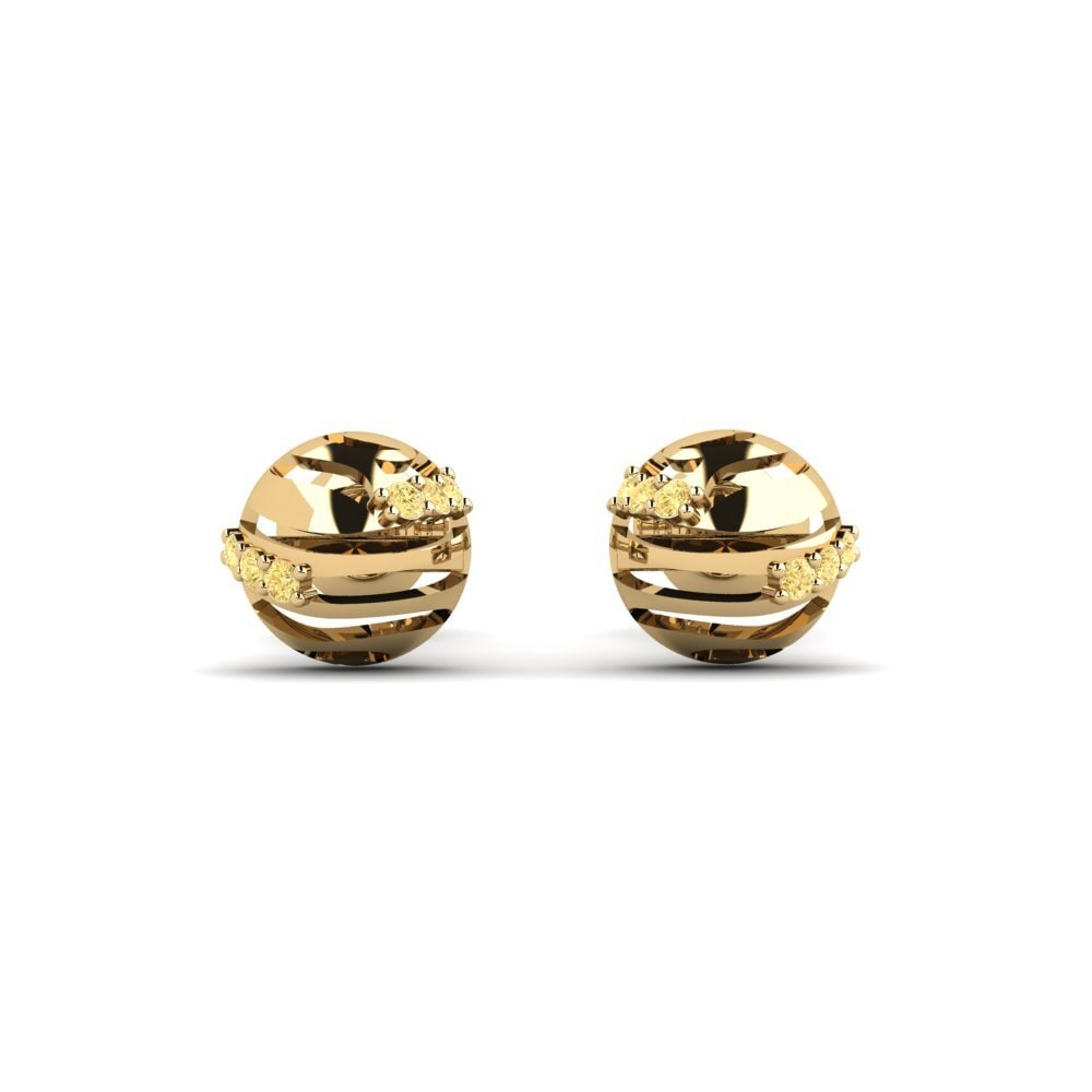 Yellow Diamond Women's Earring Sterren